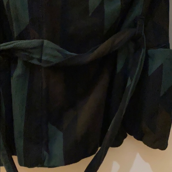 Monrow Printed Wrap Jacket Sz S
